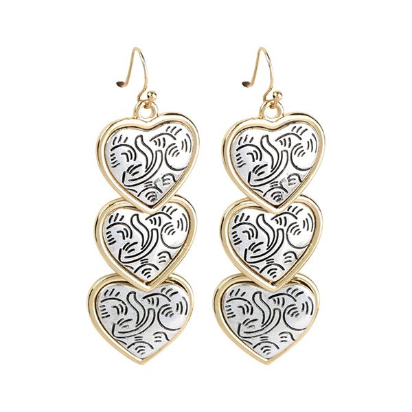 144 pieces Mixed Metal Fashion Earring Assortment For Kat & Bryn Earring Display - Earrings