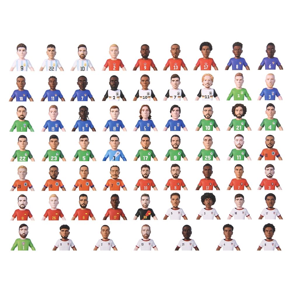 96 pieces Super Goal Soccer Action Figure Blind Bag 24ct - Store