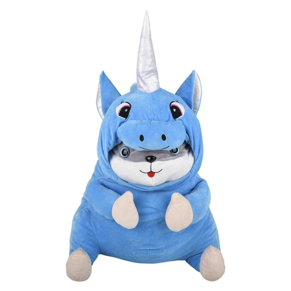 3 pieces 23" Dressed Hamster Unicorn (ss) - Plush Toys