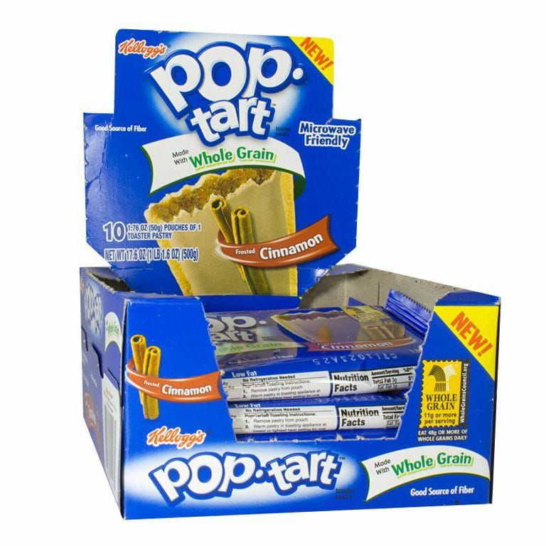 10 Wholesale Pop Tarts Frosted Cinnamon - 1.76 Oz.