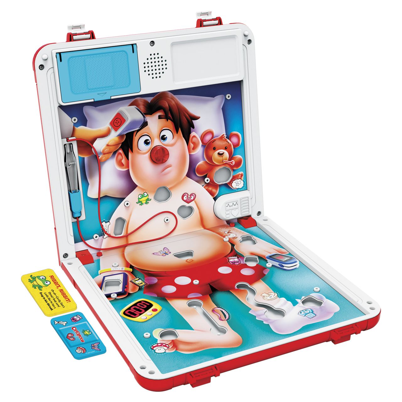 6 pieces Hasbro Operation Portable Classic Game - Playing Cards & Dice
