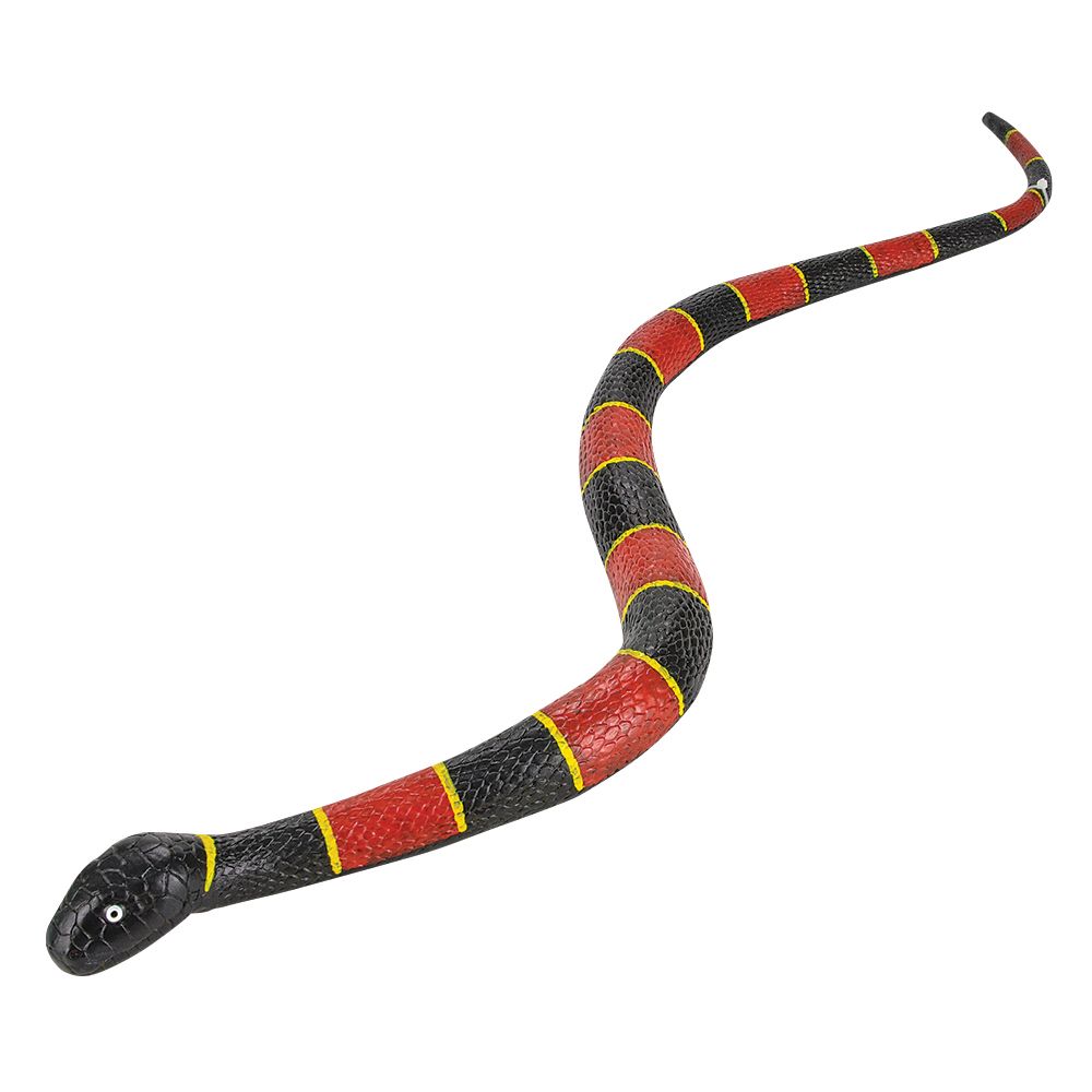 24 pieces 26" Poly Filled Eastern Coral Snake - Animal & Reptiles