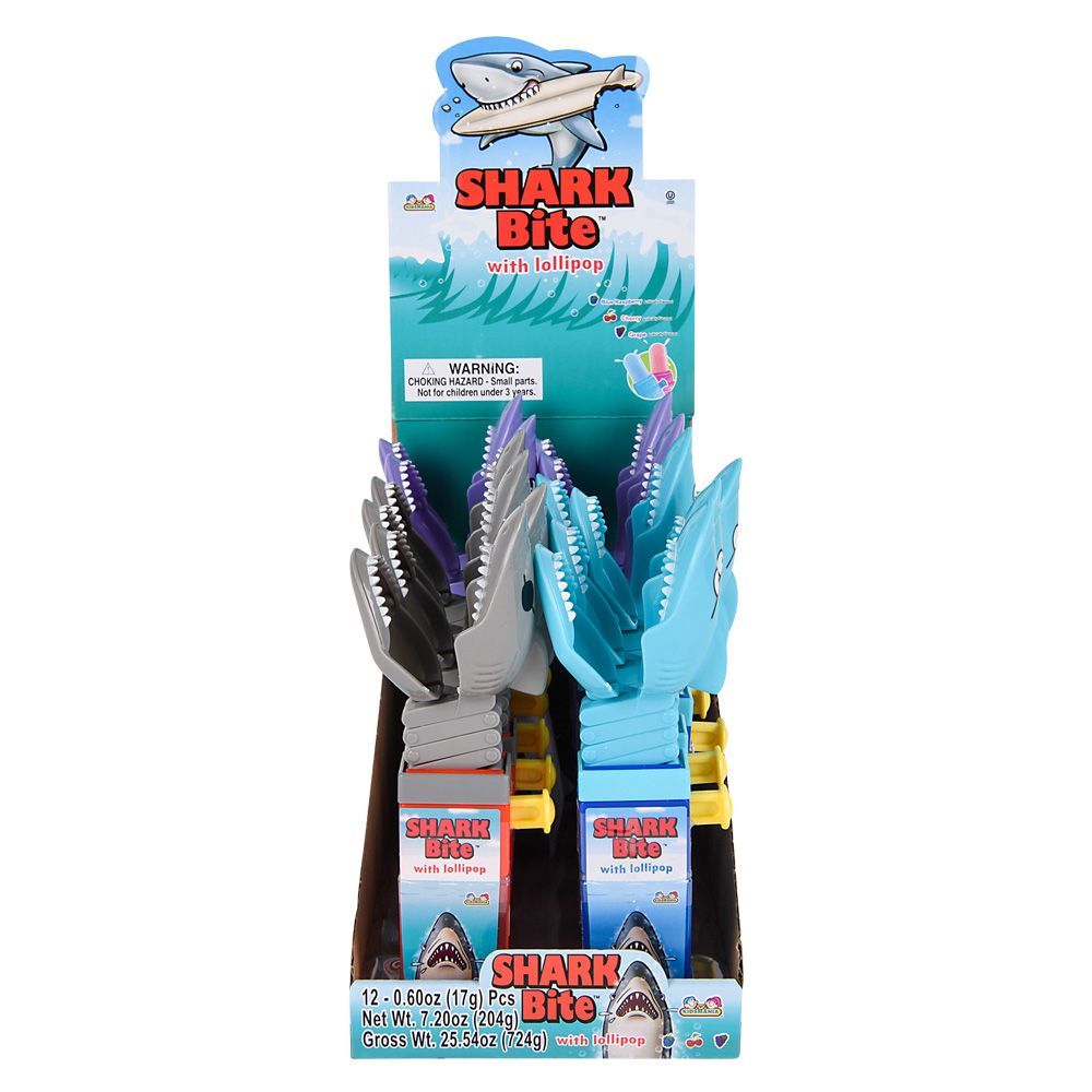 144 pieces Shark Bite Lollipop - Food & Beverage
