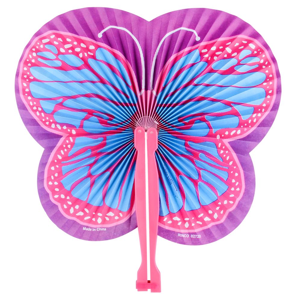 1200 Pieces of 9.5 Inch Butterfly Folding Fan