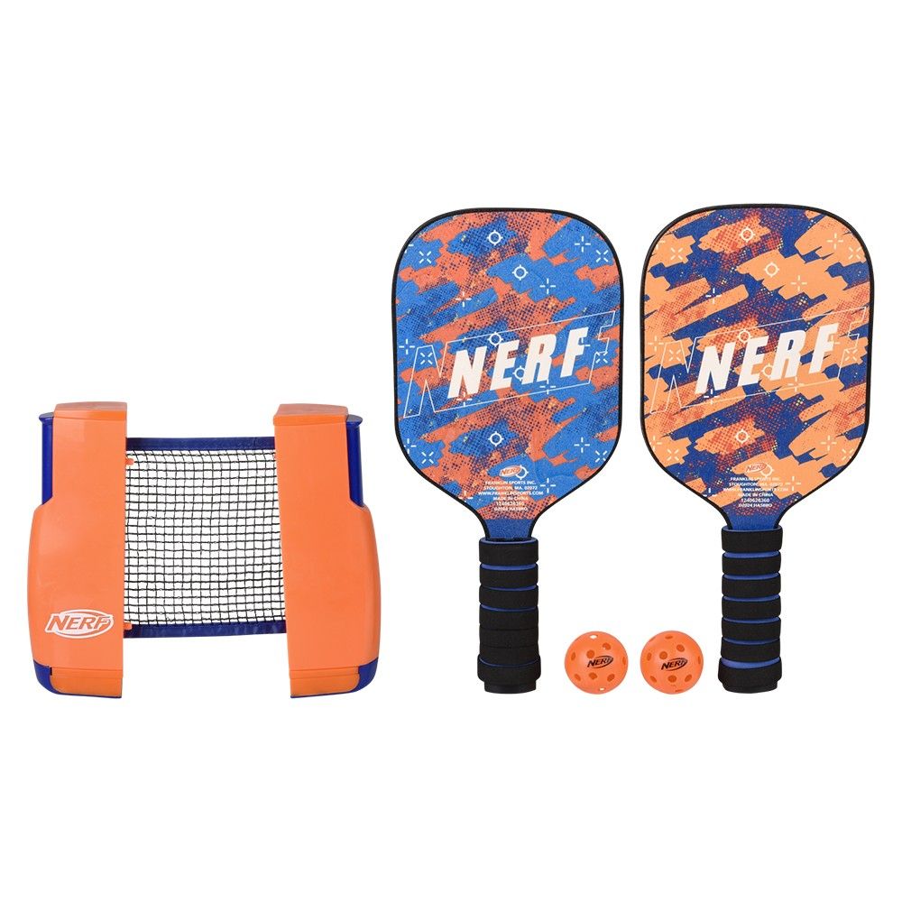 4 pieces Nerf Mini Tabletop Pickleball Set - Sports Toys