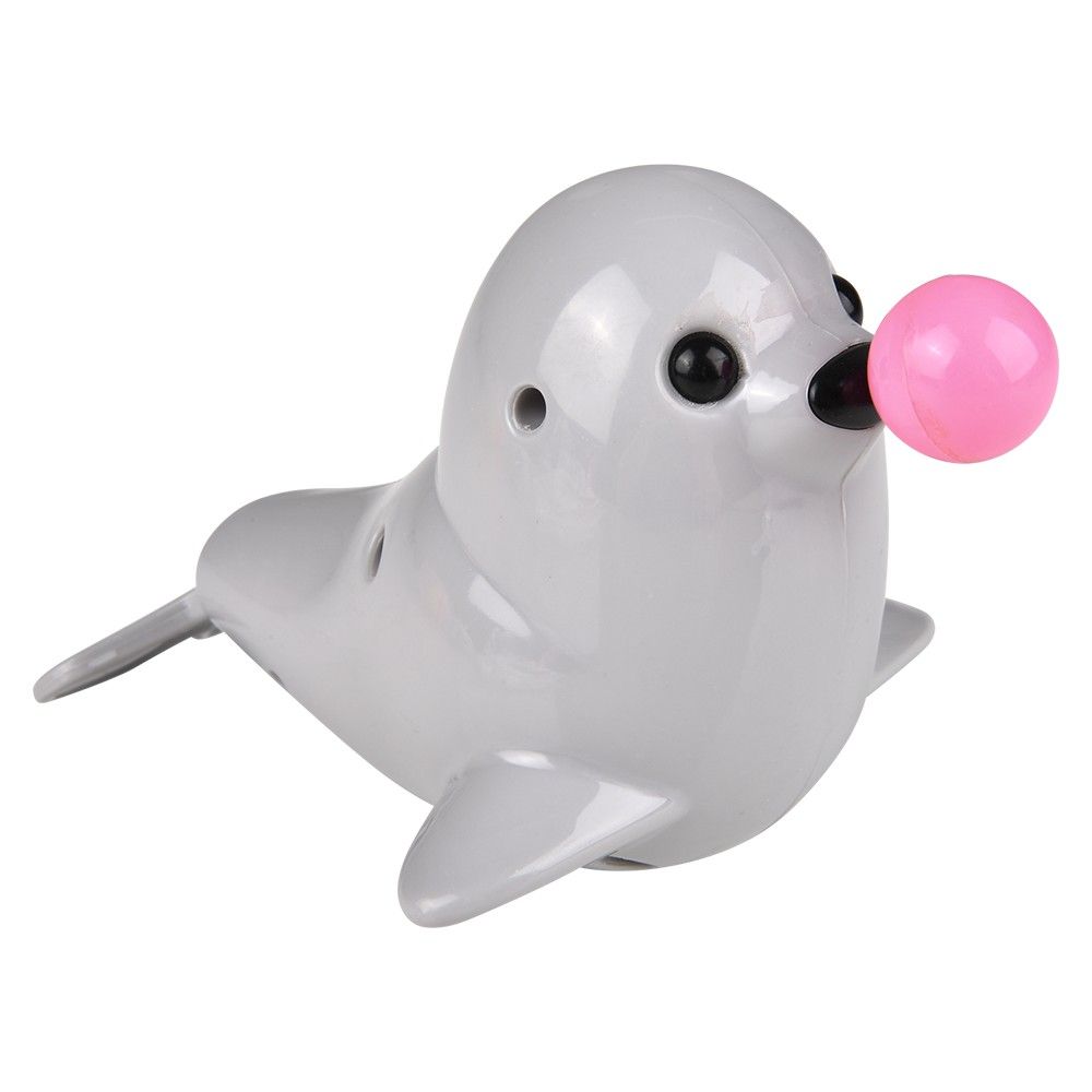 96 pieces 5.5" PulL-String Seal Pup Bath Toy - Shower Accessories