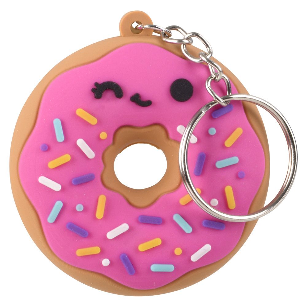 576 pieces 2.25" Donut Keychains - Key Chains