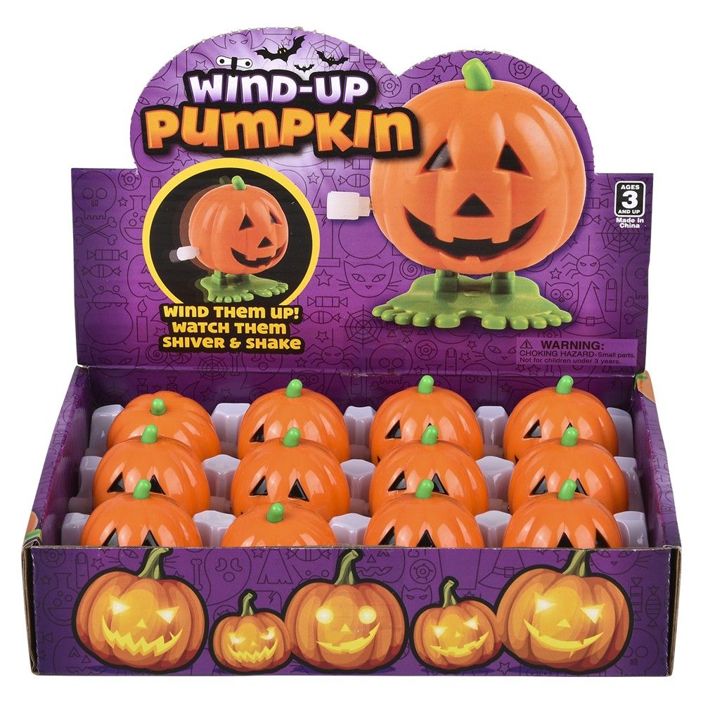 576 pieces 2" WinD-Up Jack O Lantern - Halloween