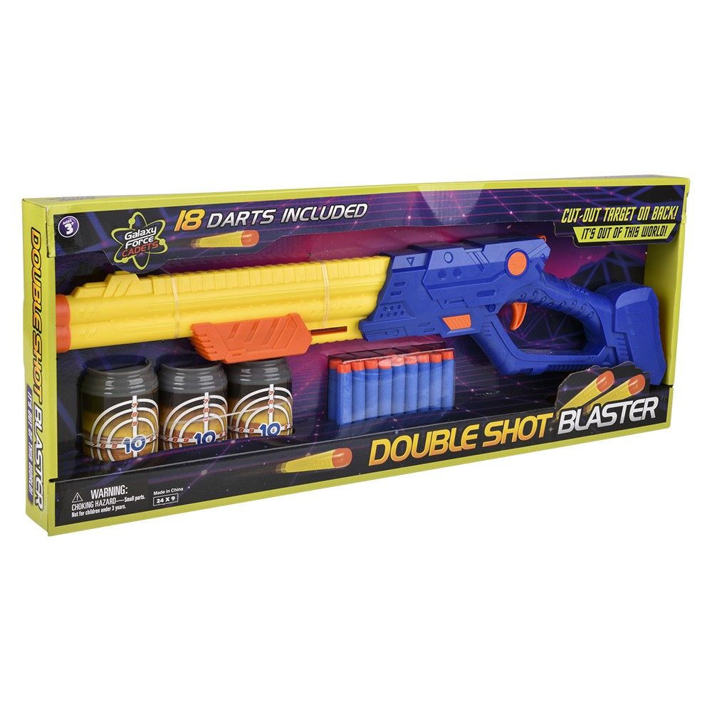 12 pieces Double Shot Blaster - Toy Weapons