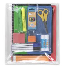 24 Wholesale 18 Piece School Supply Kit