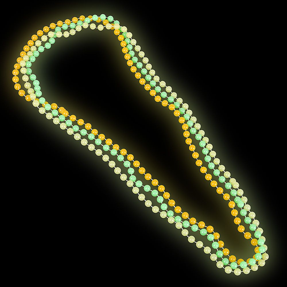 720 pieces 33" 7.5 Mm Glow In The Dark Beads - Glow in the Dark