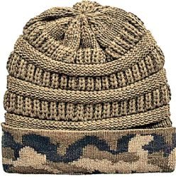 36 Wholesale Lady Winter Hat With Ponytail