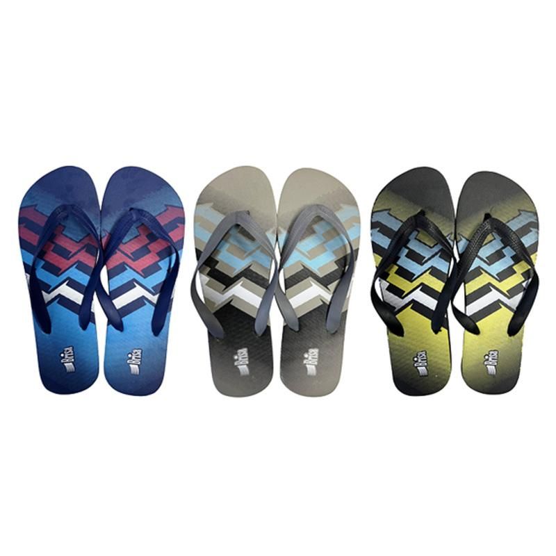 72 Pieces Men Flip Flops 3 Assorted - Footwear Accessories