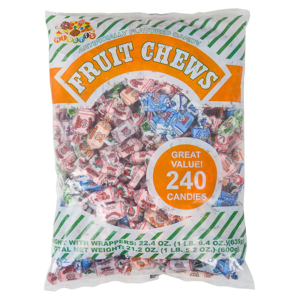 4320 pieces of Fruit Chews