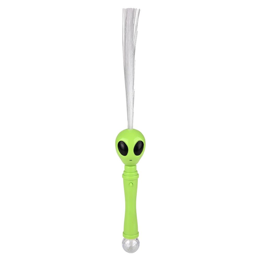 144 of 17 inch Alien Fiber Optic Magic Ball Wand