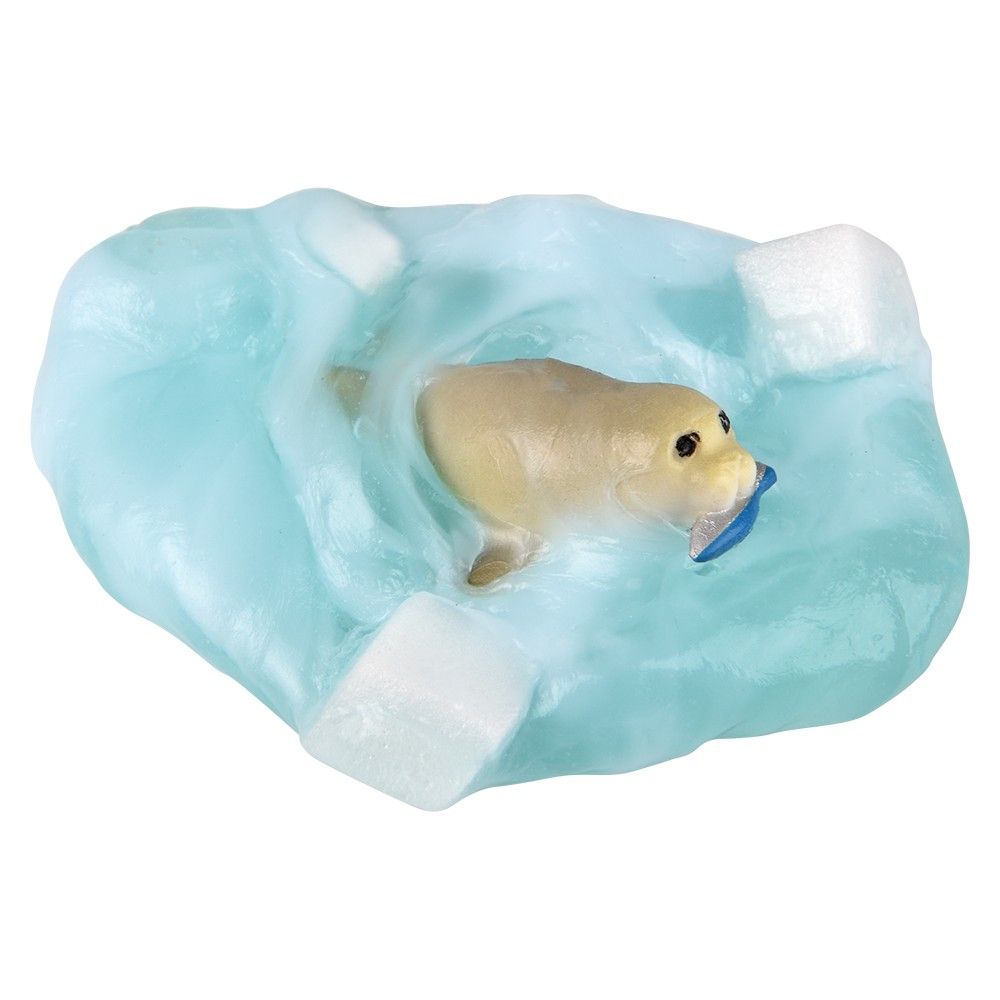 72 of 3 inch Arctic Iceberg Harp Seal Slime 12ct