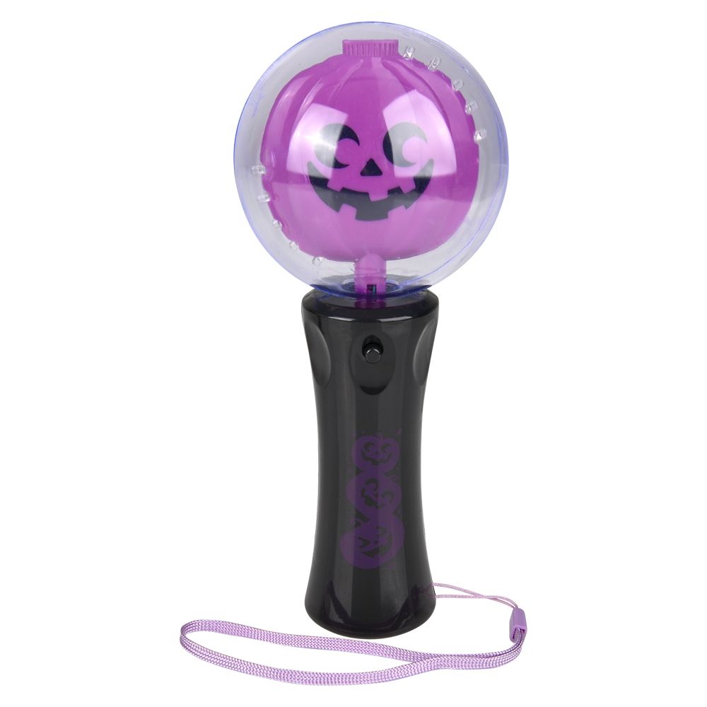 96 of 7.25-inch LighT-Up Jack O Lantern Magic Ball Wand