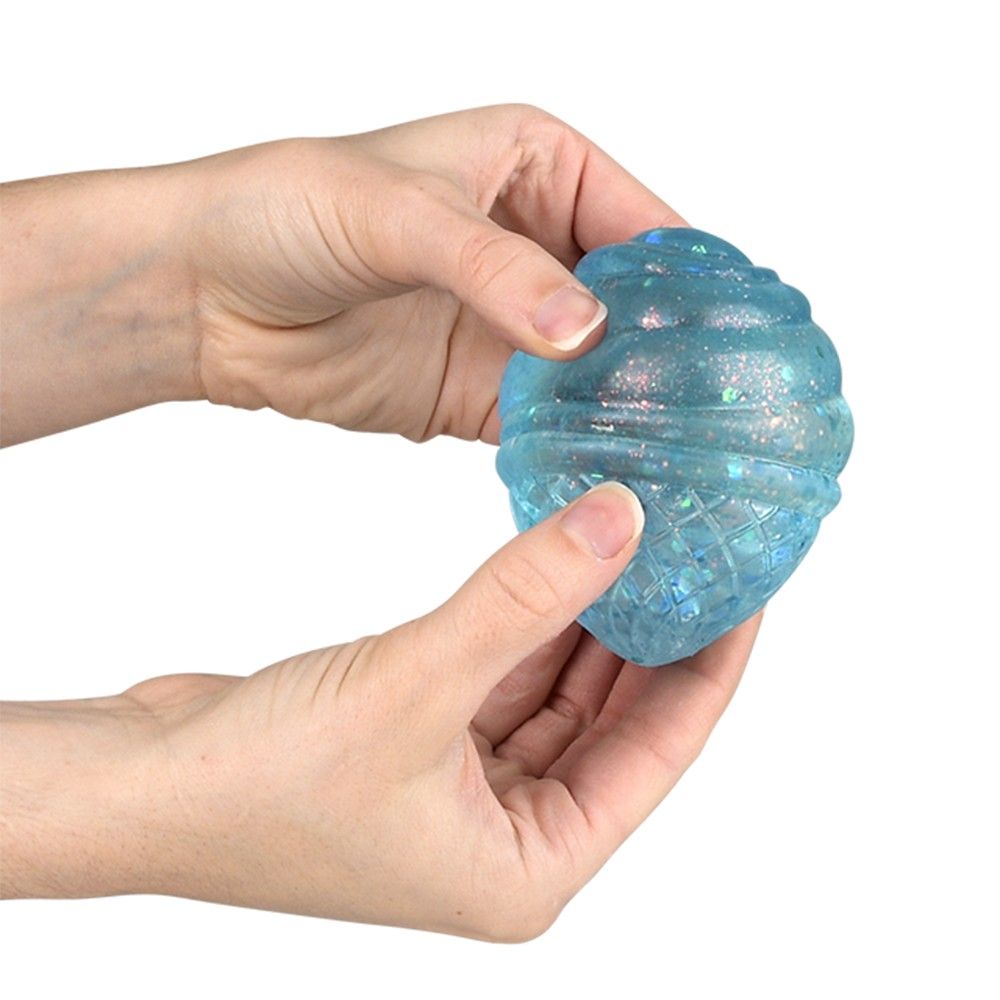 48 pieces 3.5" Squeezy Sugar Ice Cream Cone - Slime & Squishees