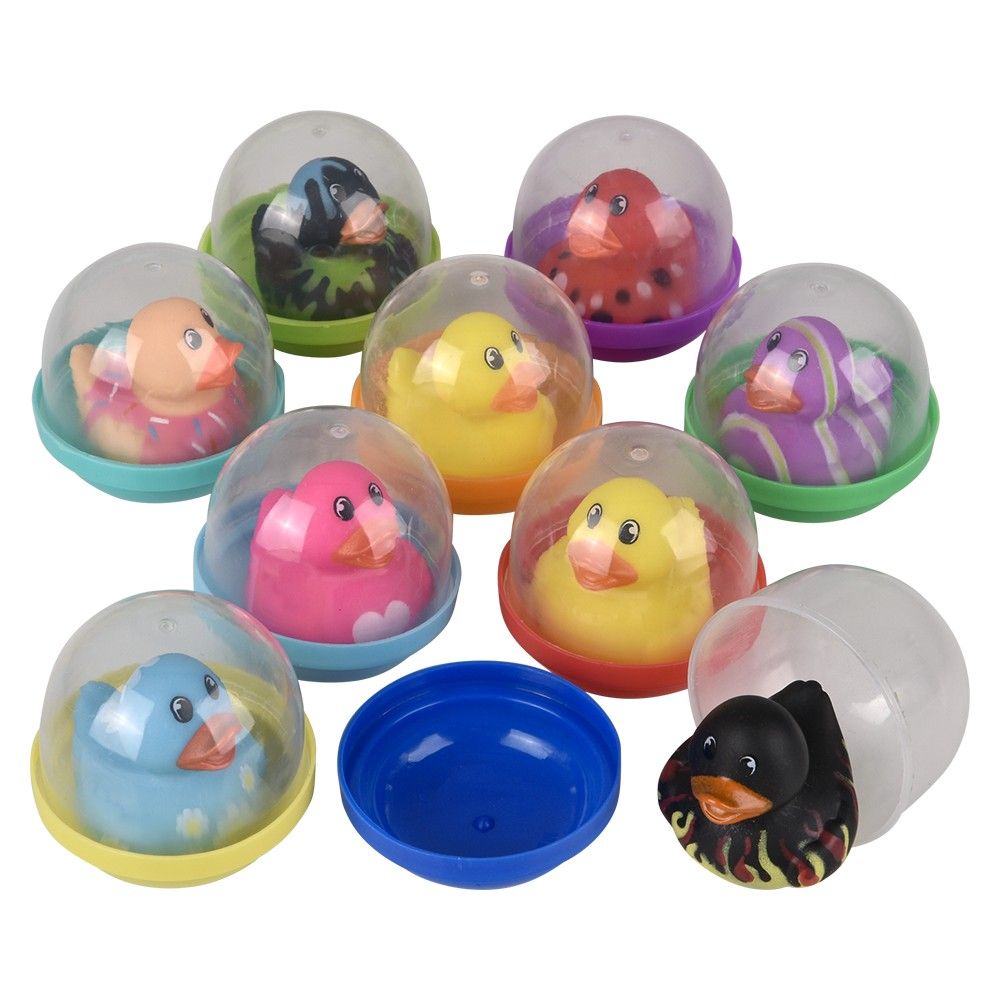 250 pieces 1.5 Inch Rubber Duckling Assortment In 2 Inch Capsule 250ct - Slime & Squishees
