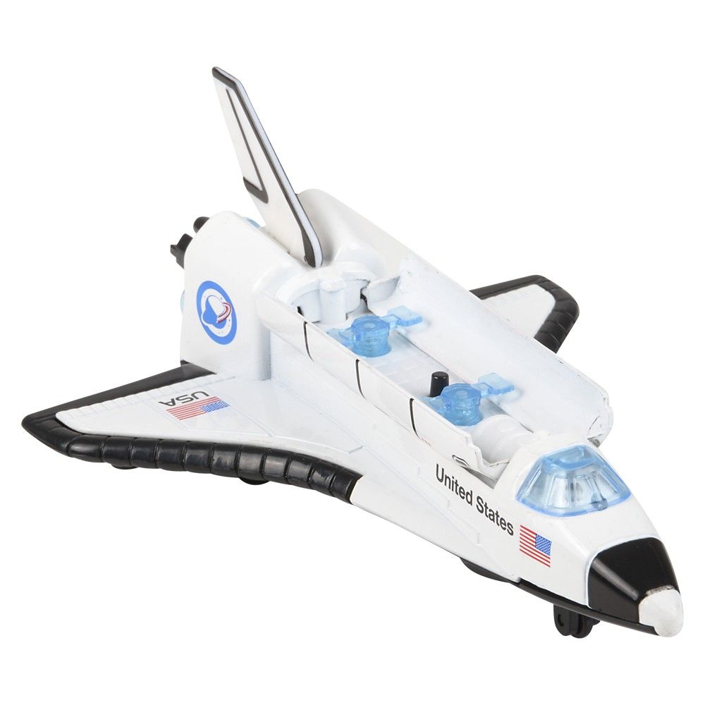 54 pieces of 6" DiE-Cast Pull Back Space Shuttle With Lights