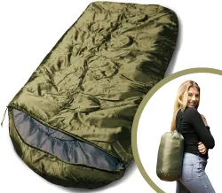 10 Wholesale Yacht And Smith Polyester Sleeping Bag In Assorted Colors 72" X 30" Inches