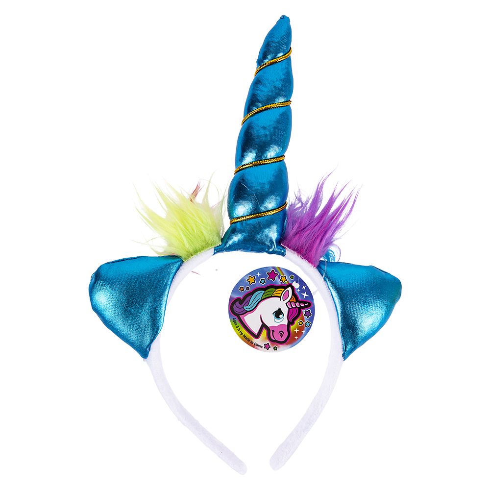 144 pieces Metallic Unicorn Headband - Costumes & Accessories