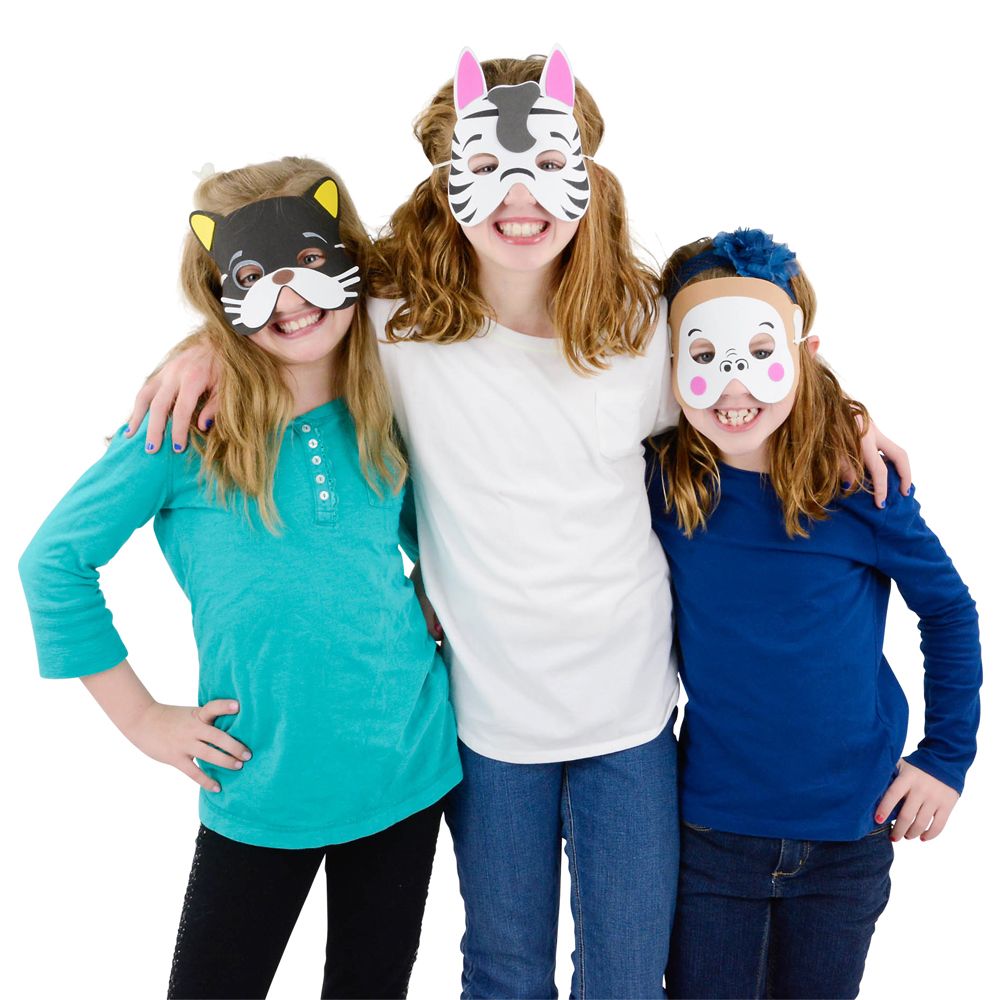 432 pieces Foam Animal Masks - Costumes & Accessories