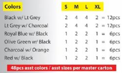 48 Pieces of Mens Tricot Jogger Pants Athletic Pants In Assorted Colors And Sizes S-xl