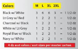 48 Pieces of Mens Tricot Jogger Pants Assorted Colors In Sizes M-2xl