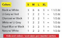 48 Pieces of Mens Tricot Jogger Pants Assorted Colors In Sizes S-xl