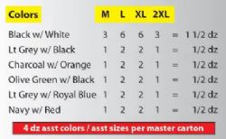 48 Pieces of Mens Tricot Jogger Pants With Rib Cuff Assorted Colors Size M-2xl