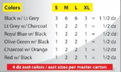 48 Pieces of Mens Tricot Shorts With Pockets Assorted Colors And Sizes S-xl