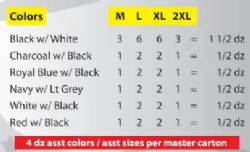 48 Pieces of Mens Tricot Shorts With Pockets Assorted Colors And Sizes M-2xl