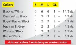 48 Pieces of Mens Tricot Shorts With Pockets Assorted Colors And Sizes S-xl