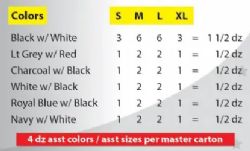 48 Pieces of Mens Tricot Shorts With Pockets Assorted Colors And Sizes S-xl