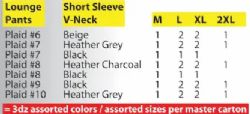 36 Pieces of Mens 2 Piece Knitted Loungewear Sets Assorted Sizes M-2xl