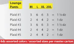 72 Pieces of Mens Yarn Dyed Woven Pants Assorted Plaids Lounge Pants Sizes M-2xl