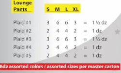 72 Pieces of Mens Yarn Dyed Woven Pants Assorted Plaids Lounge Pants Sizes S-xl