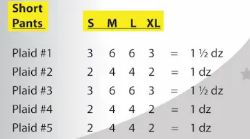 72 Pieces of Mens Yarn Dyed Woven Shorts Assorted Plaids Lounge Shorts Sizes S-xl