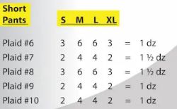 72 Pieces of Mens Yarn Dyed Woven Shorts Assorted Plaids Lounge Shorts Sizes S-xl