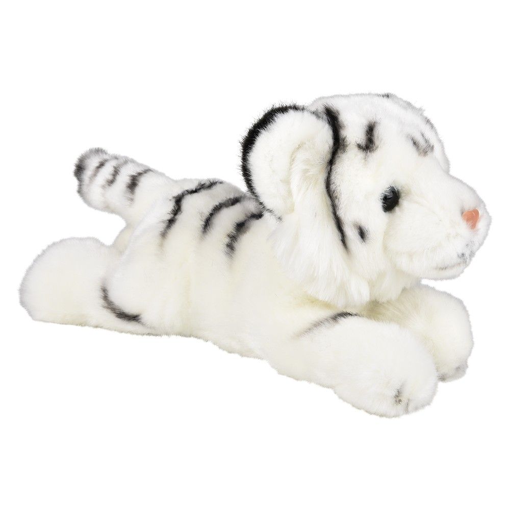 36 pieces 9.5" Heirloom Laying White Tiger - Plush Toys