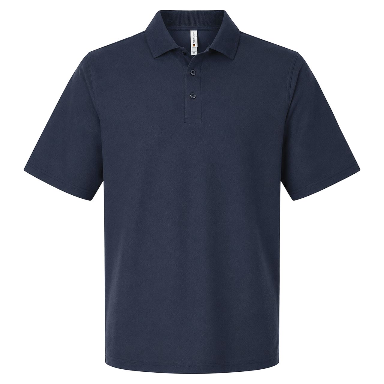 72 pieces Harriton Men's Maverick Cvc Pique Polo Shirt - Dark Navy - Store