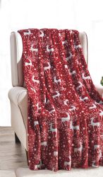 12 Wholesale Holiday Themed Fleece Blanket Pallet Deal Assorted Prints 50x60