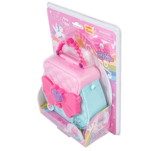 18 pieces of LighT-Up Princess Purse Play Set - 7 Piece Set