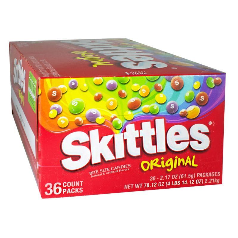 Skittles Bite Size Original Fruit Candies - 2.17 Oz.