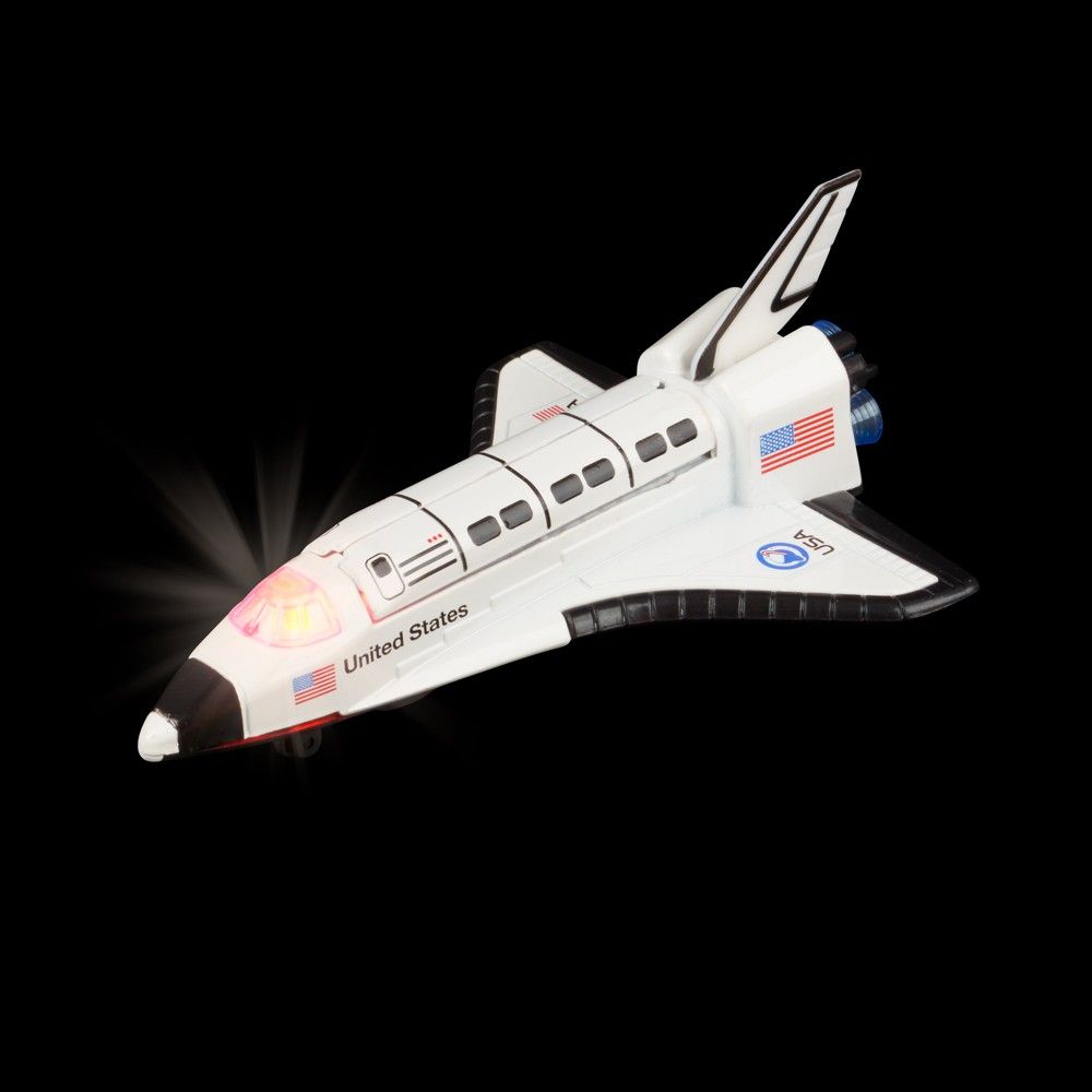 54 pieces of 6" DiE-Cast Pull Back Space Shuttle With Lights