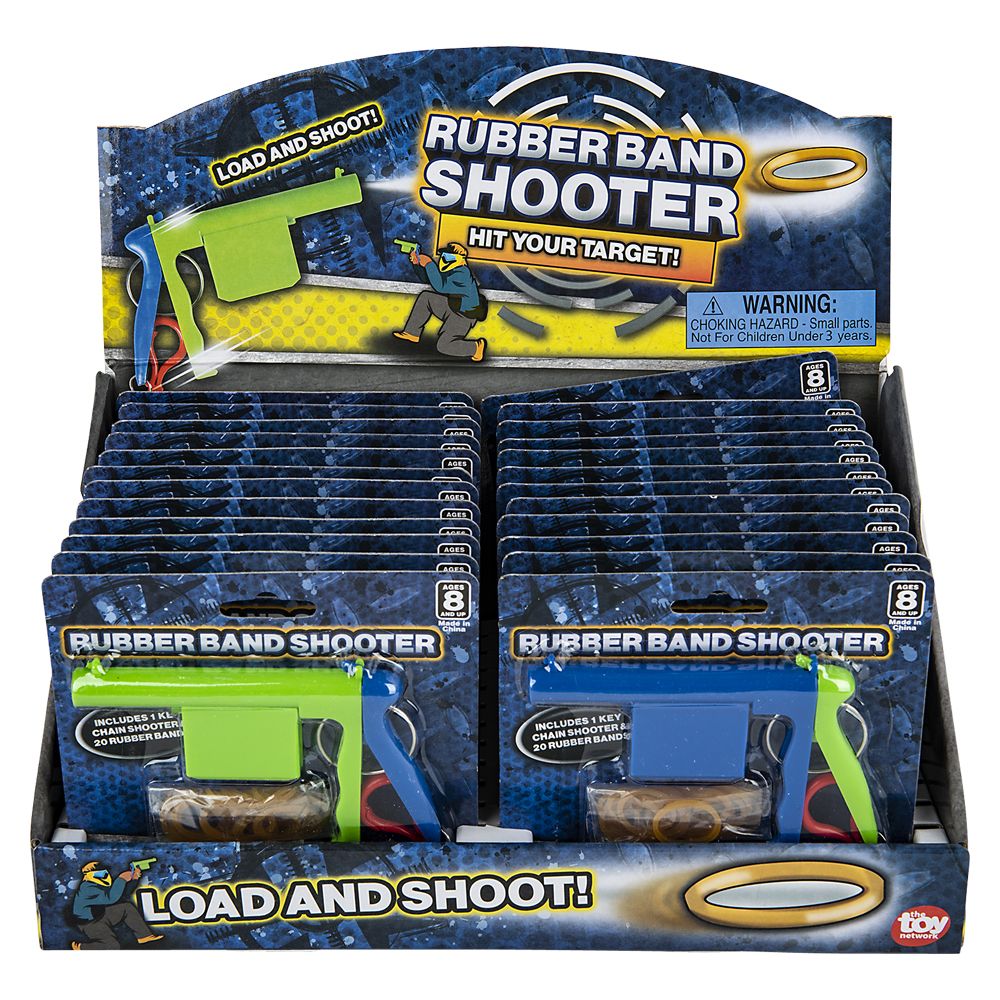 144 pieces 4.33" Rubber Band Shooter - Toy Weapons
