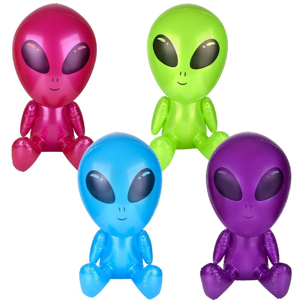 48 pieces of 45" Galactic Alien Inflate