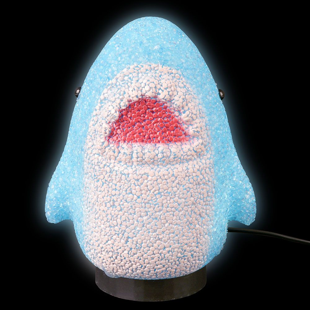 12 pieces 8 inch Sparkle Shark Lamp - Lamps and Lanterns
