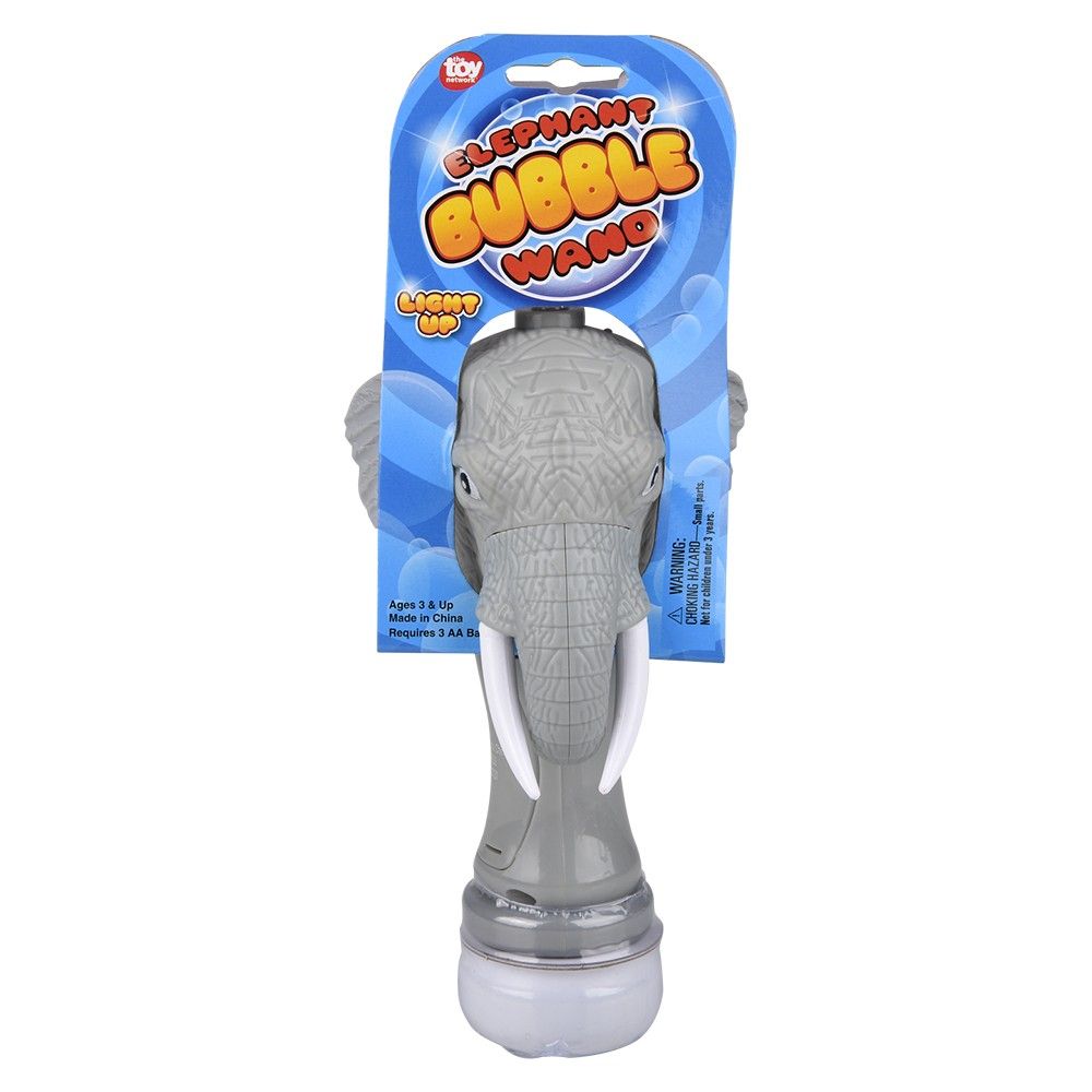 24 pieces 8" Elephant LighT-Up Bubble Wand - Bubbles